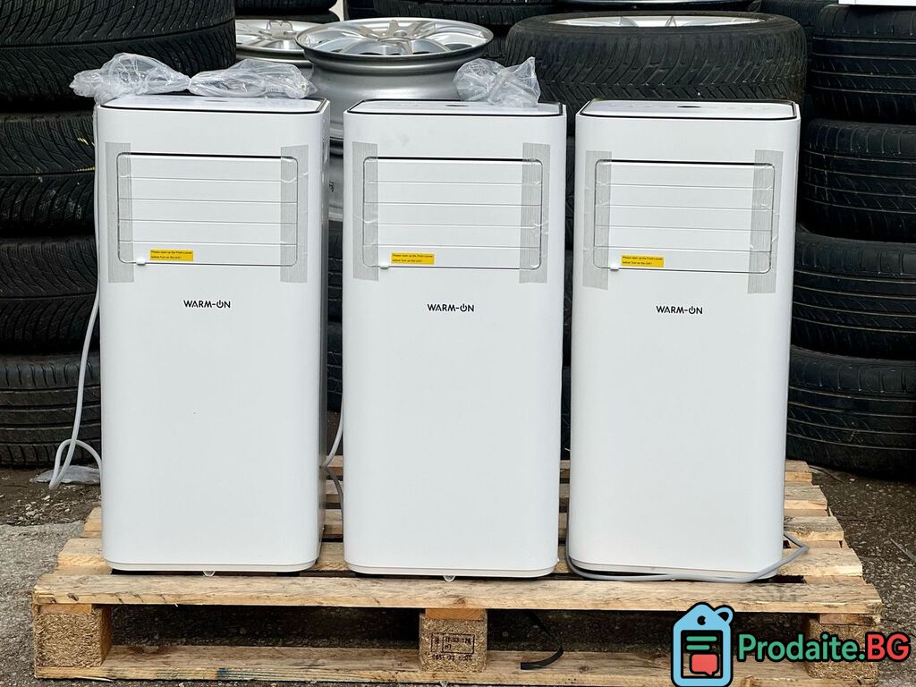 Истински Мобилен Климатик Компресорен с Фреон Чисто Нов 9000BTU за Топло и Студе