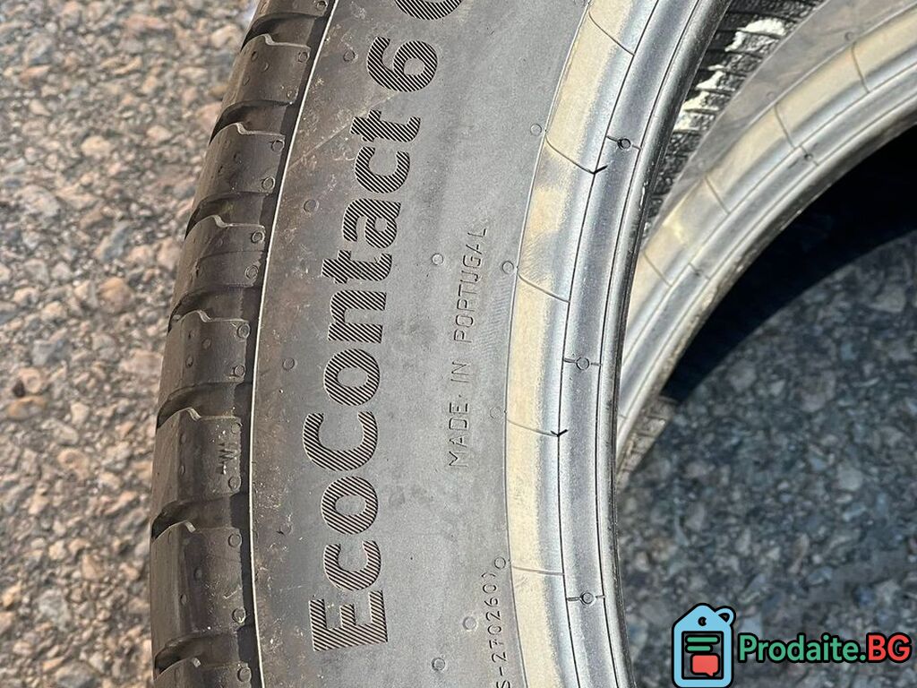 Летни Гуми 235 45 21 и 255 40 21 Спорт Пакет Continental EcoContact 6Q DOT 2724 — снимка 6