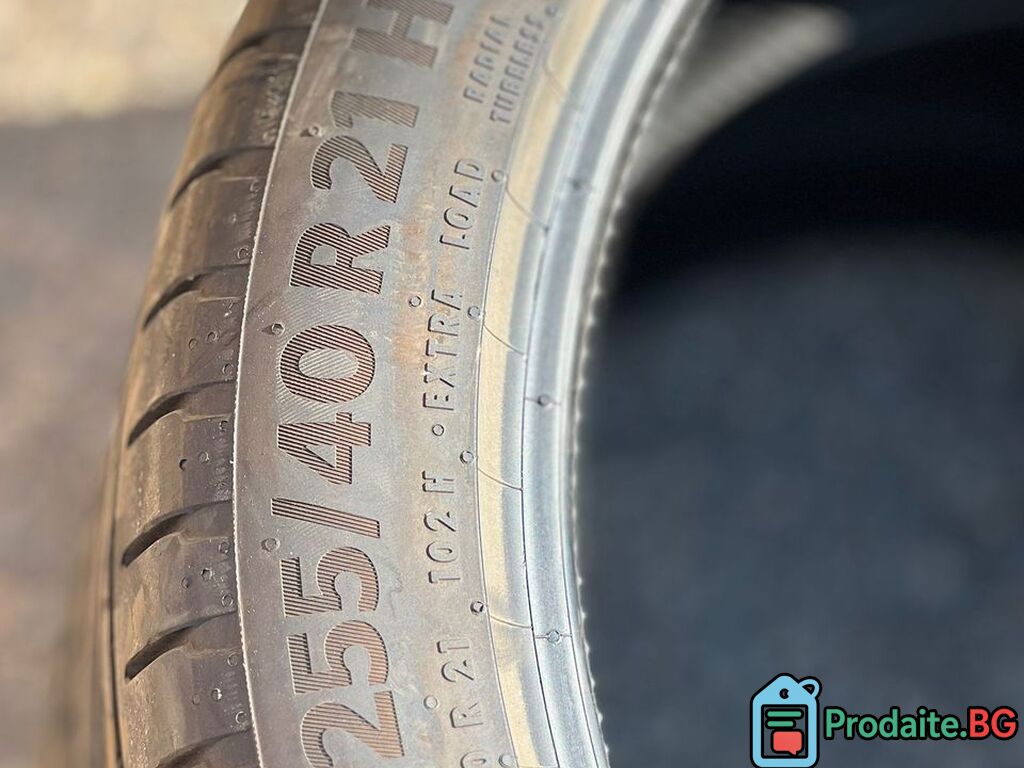 Летни Гуми 235 45 21 и 255 40 21 Спорт Пакет Continental EcoContact 6Q DOT 2724 — снимка 10