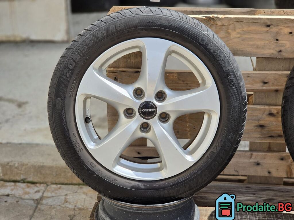 5х110 Джанти 16 Цола Опел 5x110 Opel Meriva Astra Zafira — снимка 3