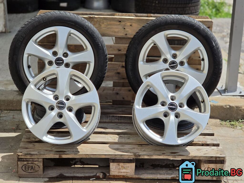 5х110 Джанти 16 Цола Опел 5x110 Opel Meriva Astra Zafira — снимка 5