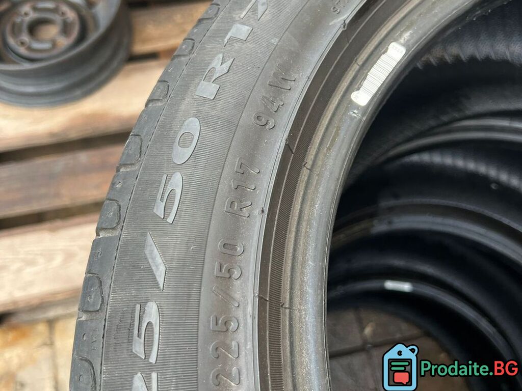 225 50 17 Летни Гуми Pirelli Cinturato P7 Дот 1618 — снимка 4