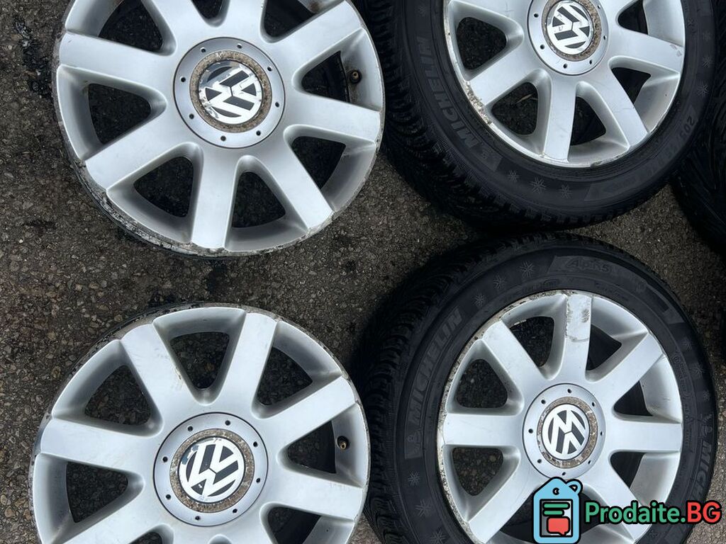 5х112 16 Джанти Golf Caddy Touran VW 5x112 Фолксваген Голф Кади — снимка 2