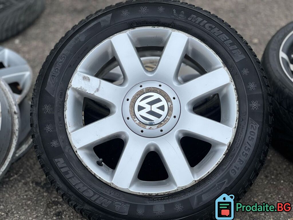 5х112 16 Джанти Golf Caddy Touran VW 5x112 Фолксваген Голф Кади — снимка 3