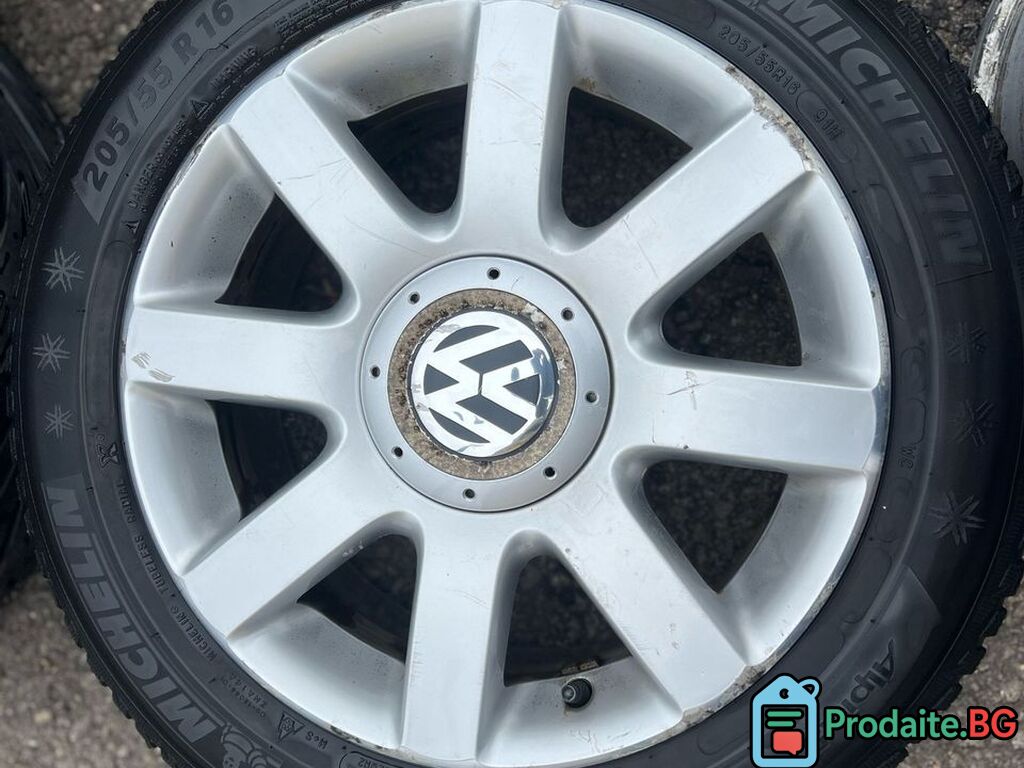 5х112 16 Джанти Golf Caddy Touran VW 5x112 Фолксваген Голф Кади — снимка 4