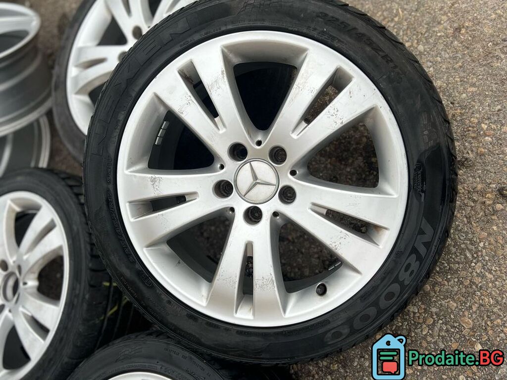 5х112 17 Джанти Mercedes C class W204 5x112 Мерцедес Ц класа