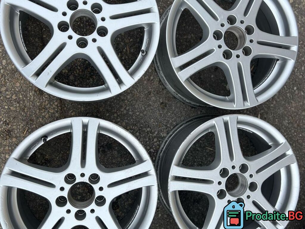 5х112 16 Джанти Mercedes C Class W204 Мерцедес Ц класа 5х112 — снимка 3