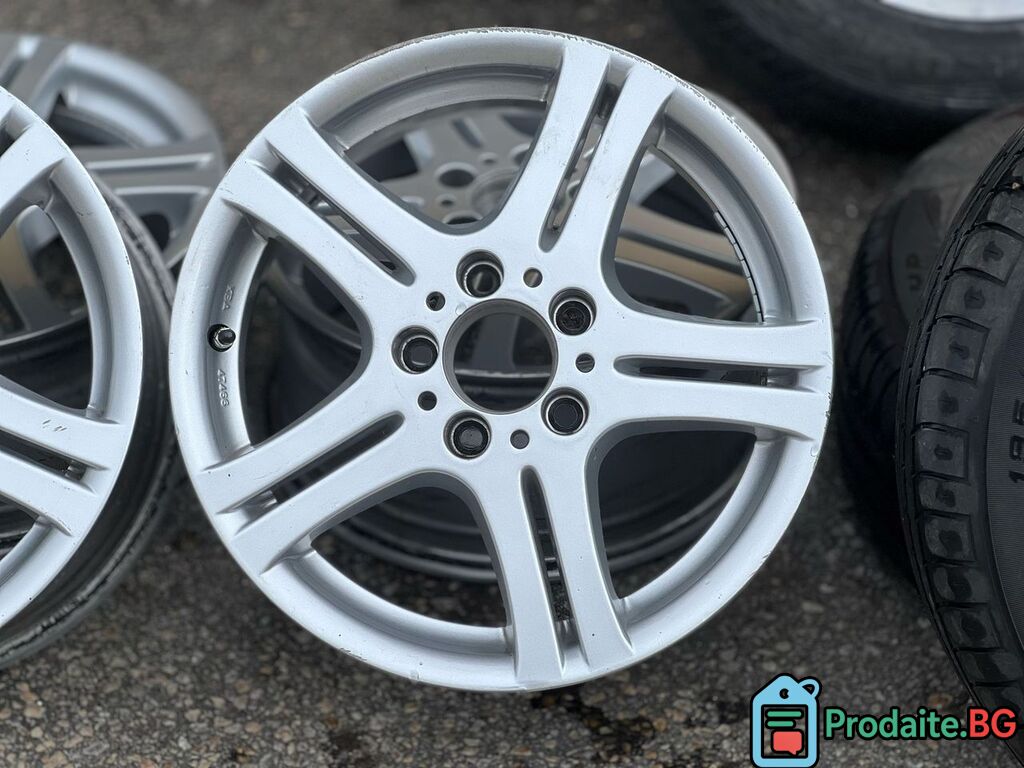 5х112 16 Джанти Mercedes C Class W204 Мерцедес Ц класа 5х112 — снимка 4