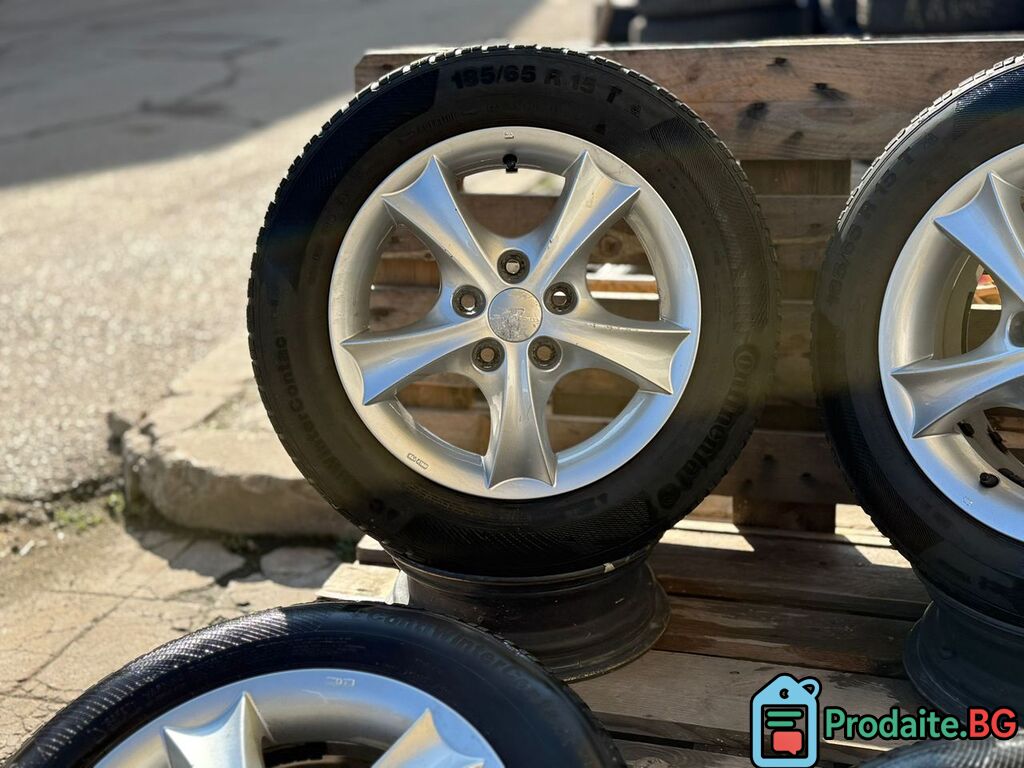 5х110 Джанти 15 Цола Опел 5x110 Opel Meriva  Astra Zafira — снимка 3