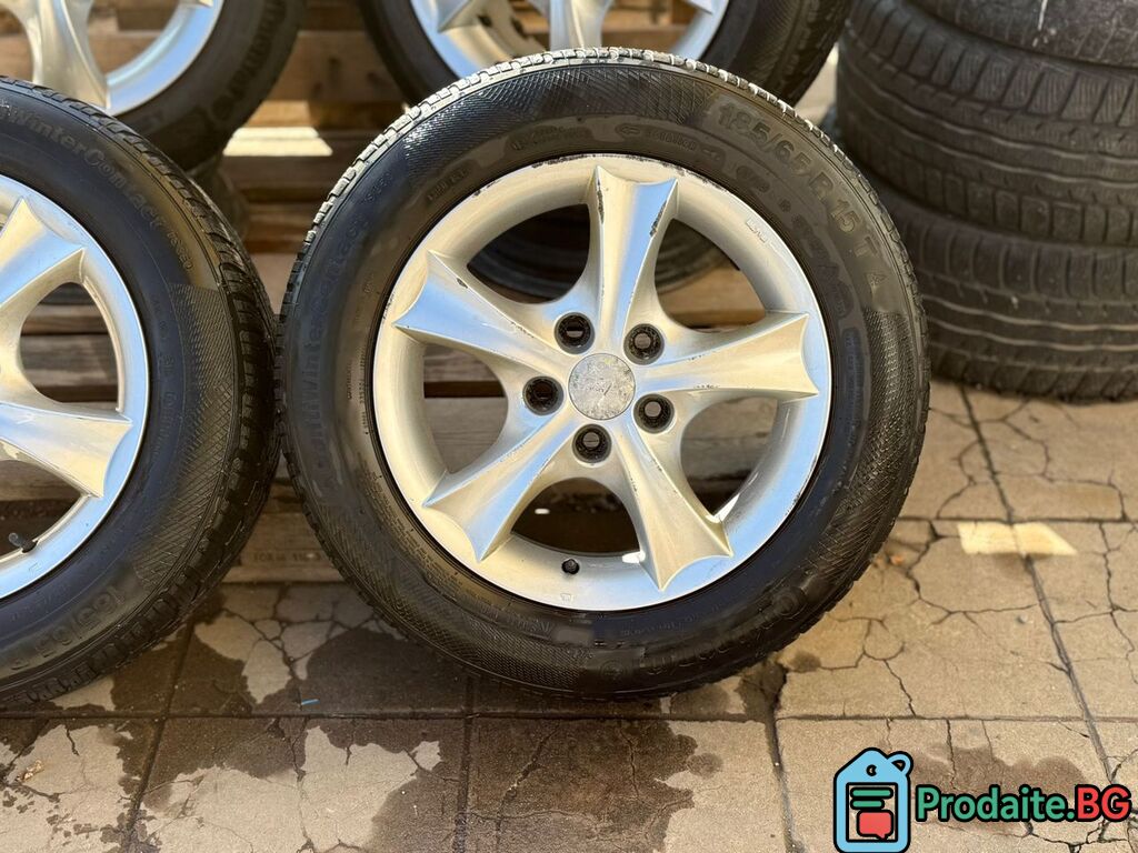 5х110 Джанти 15 Цола Опел 5x110 Opel Meriva  Astra Zafira — снимка 4