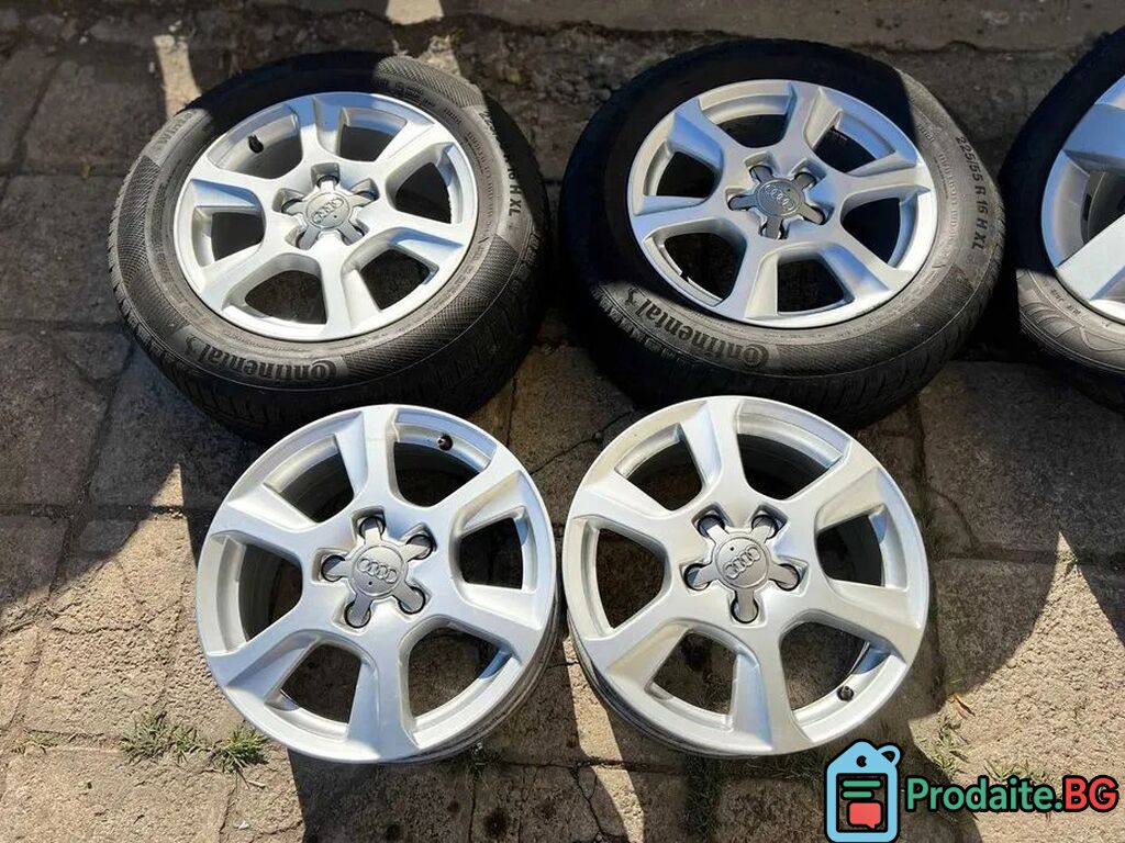 5х112 16 Джанти Audi А3 А4 А6 VW Пасат Голф Кади Seat Skoda 5x112 Оригинални — снимка 1