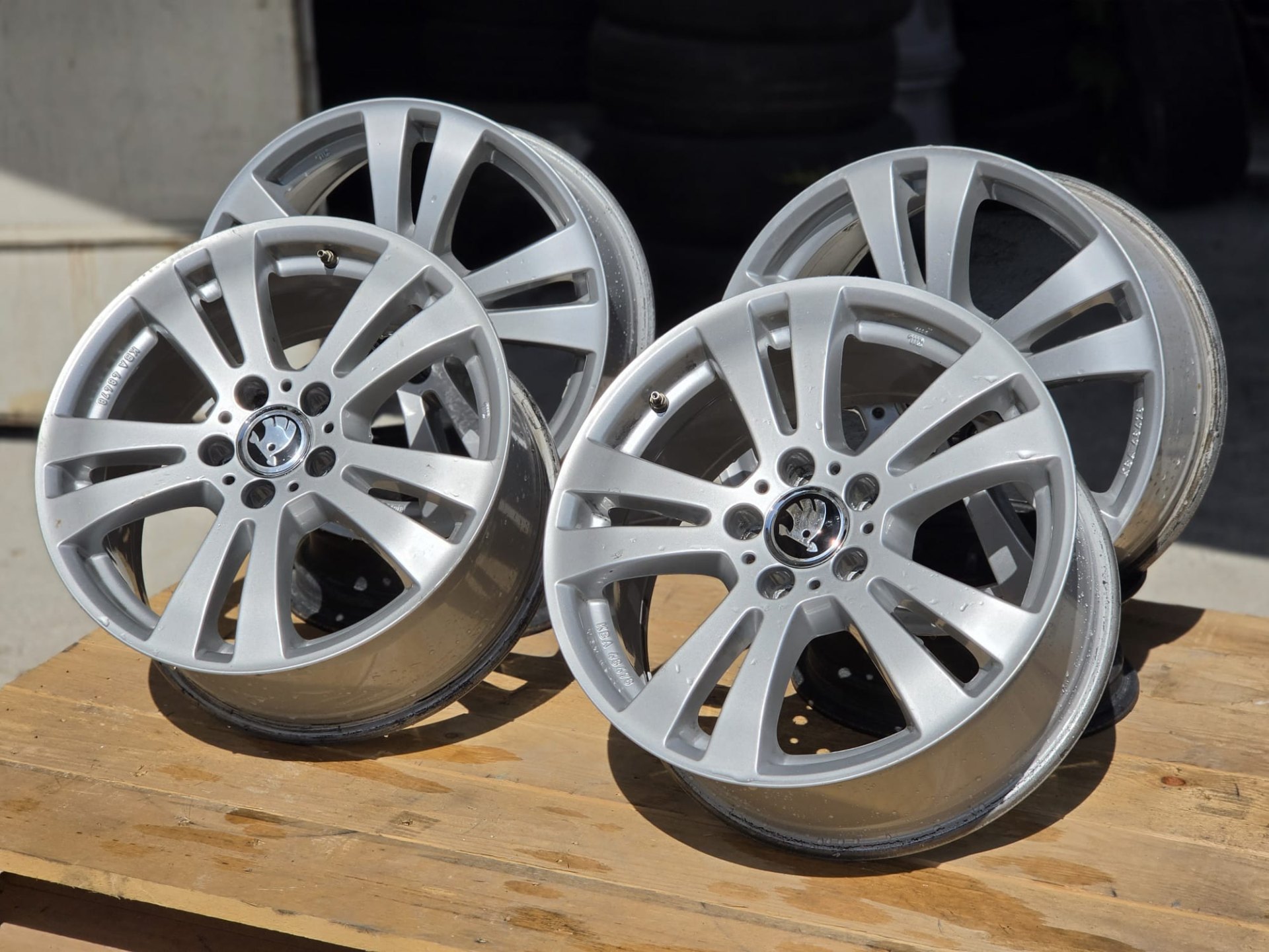 5х112 17 Джанти Лети Skoda SuperB Octavia Шкода Супърб Октавиа 5x112