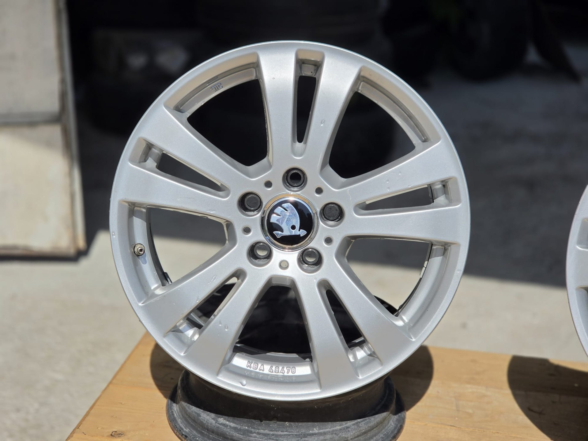 5х112 17 Джанти Лети Skoda SuperB Octavia Шкода Супърб Октавиа 5x112 — снимка 5