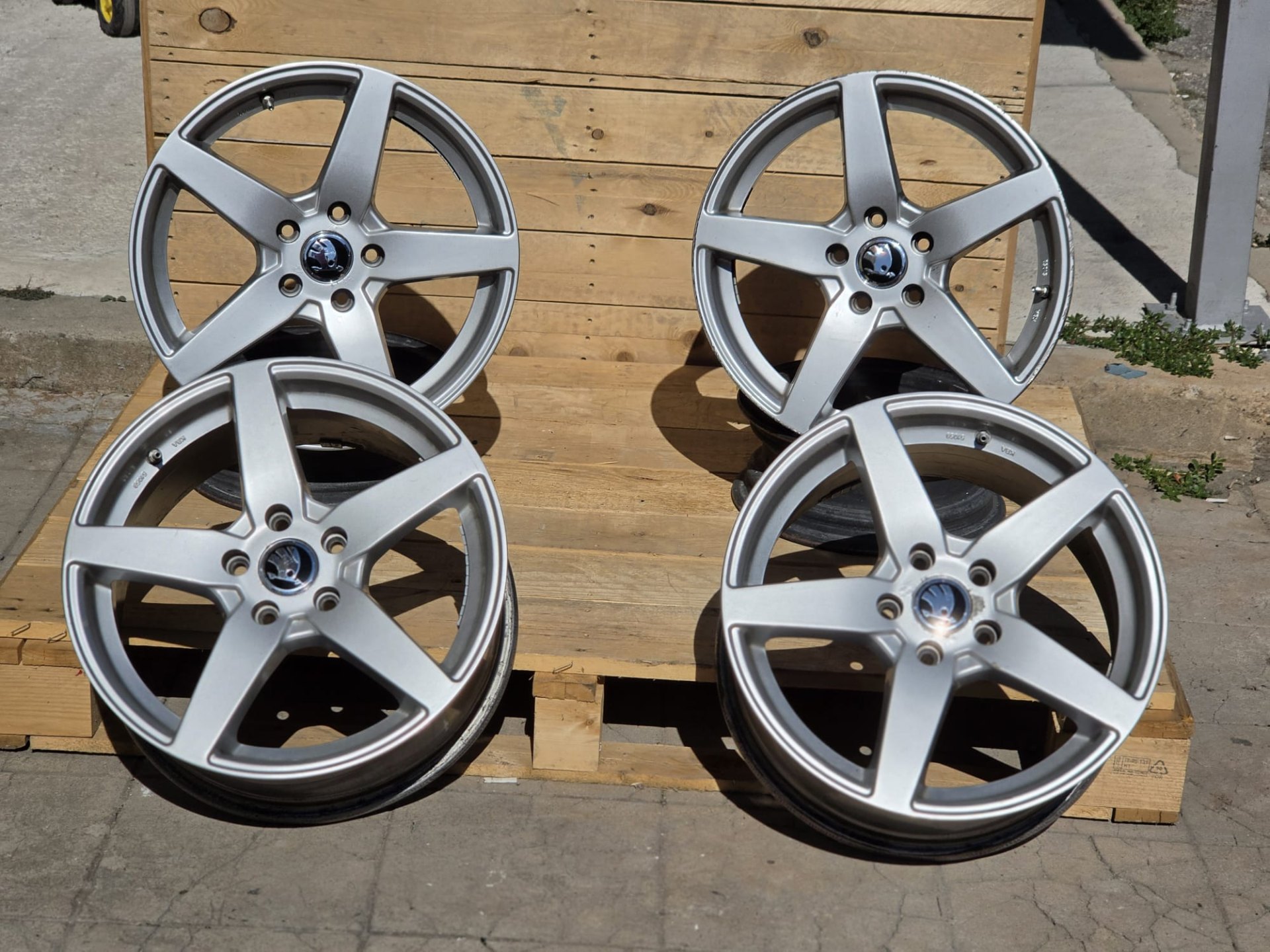 5х112 17 Джанти Audi VW Seat Skoda Mercedes 5x112 Ауди Сеат Фолксваген Мерцедес